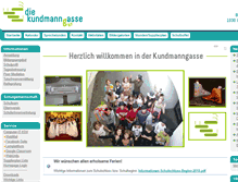Tablet Screenshot of kundmanngasse.at
